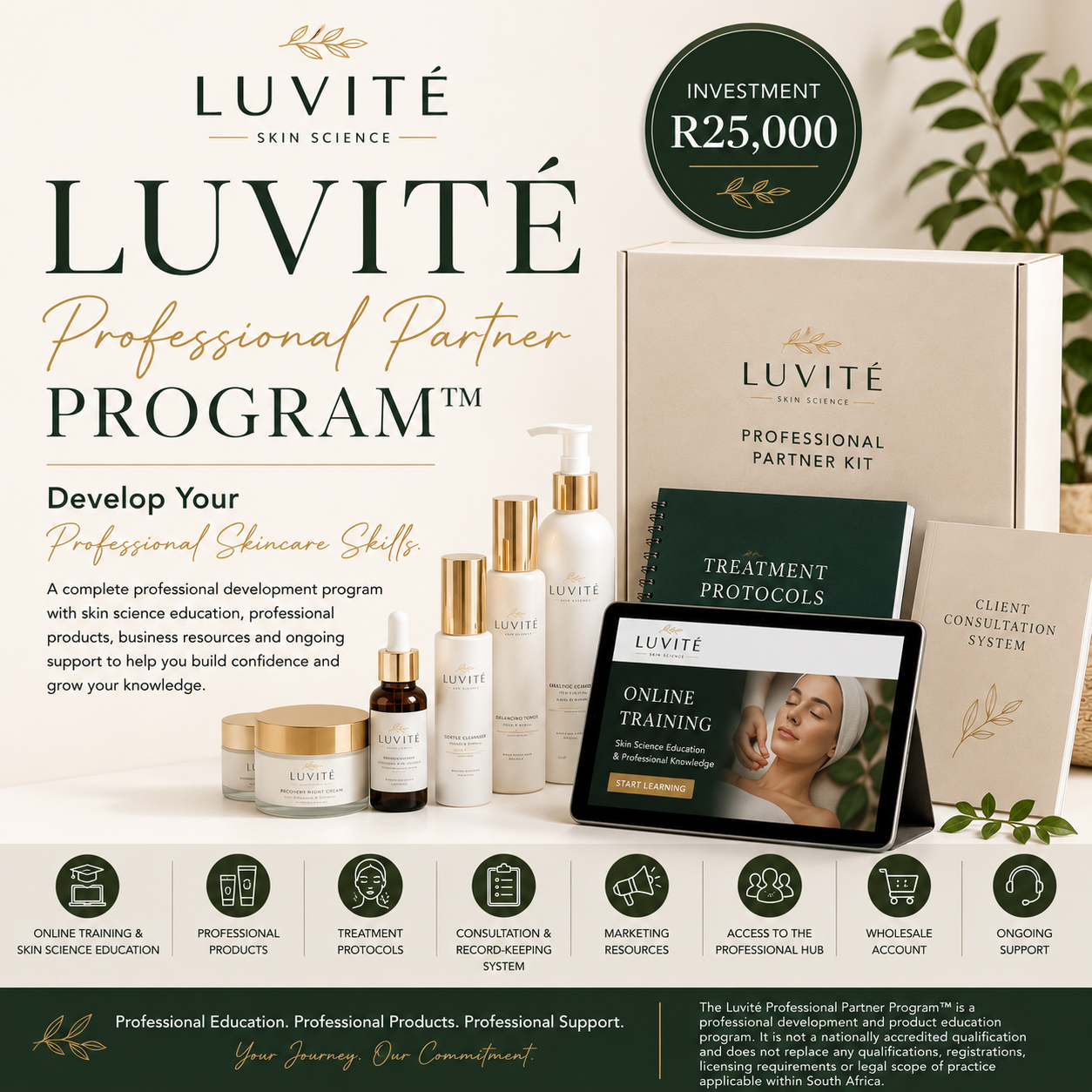 Luvité Skin Science Professional Program